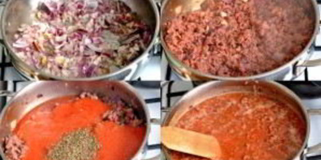 Рецепт лазаний болоньезе с соусом бешамель