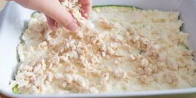 Рецепт лазаний из кабачков с курицей