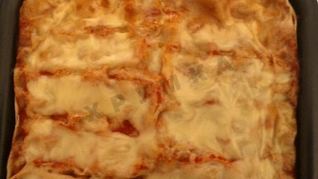 Рецепт Лазаний из лаваша с двумя соусами