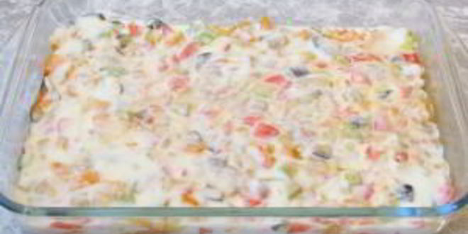 Рецепт лазаний овощная
