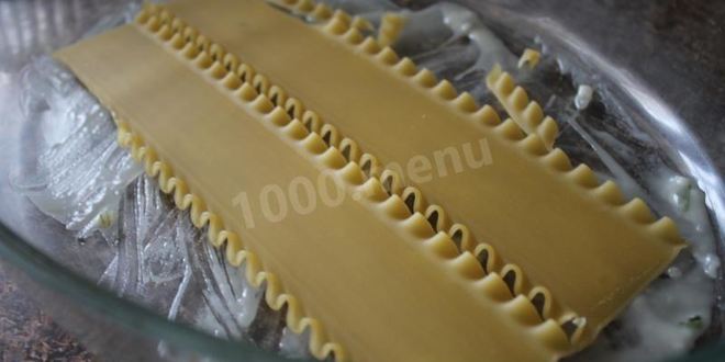 Рецепт лазаний постная