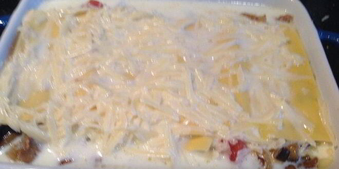 Рецепт лазаний с баклажанами и индейкой