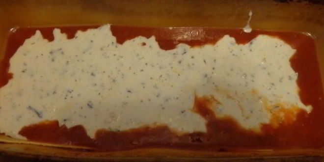 Рецепт лазаний с баклажанами, рикоттой и моцареллой