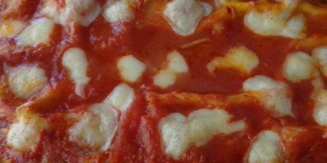 Рецепт лазаний с баклажанами, рикоттой и моцареллой