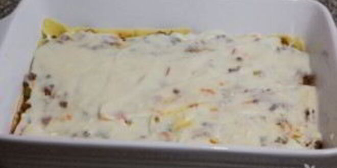Рецепт лазаний с фаршем из готовых листов