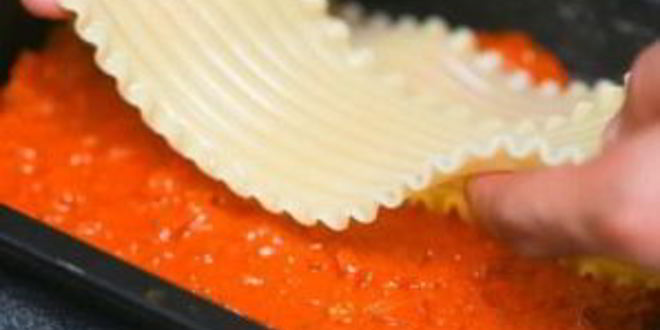 Рецепт лазаний с фаршем