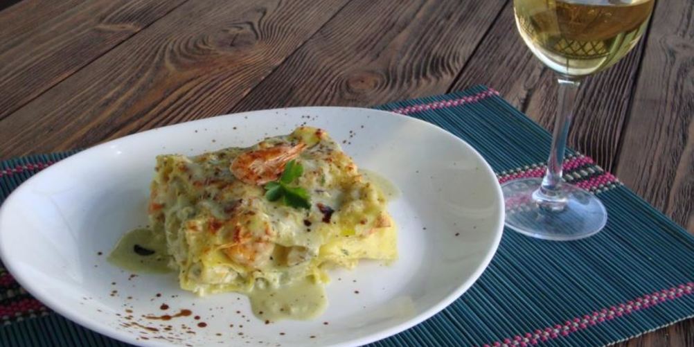 Как приготовить лазанья с морепродуктами