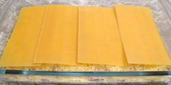 Рецепт лазаний с помидорами, сыром и ветчиной