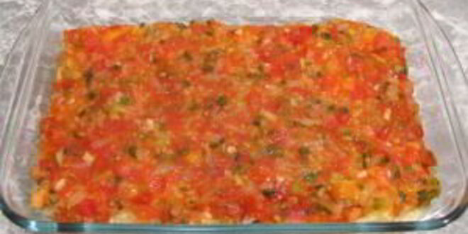 Рецепт лазаний с помидорами, сыром и ветчиной