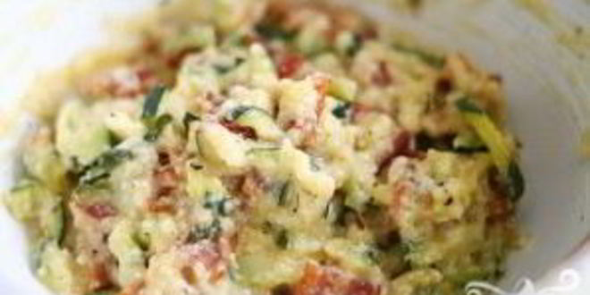 Рецепт лазаний с цуккини и беконом