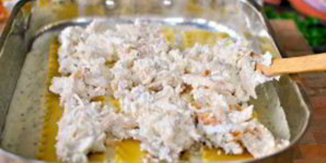 Рецепт лазаний с творогом и сыром