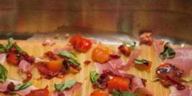 Рецепт лазаний с ветчиной