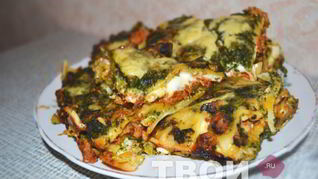 Рецепт Лазаний со шпинатом
