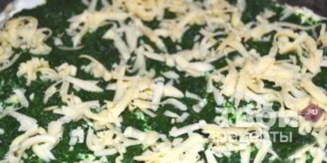 Рецепт лазаний со шпинатом