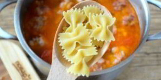 Рецепт лазаний-супа