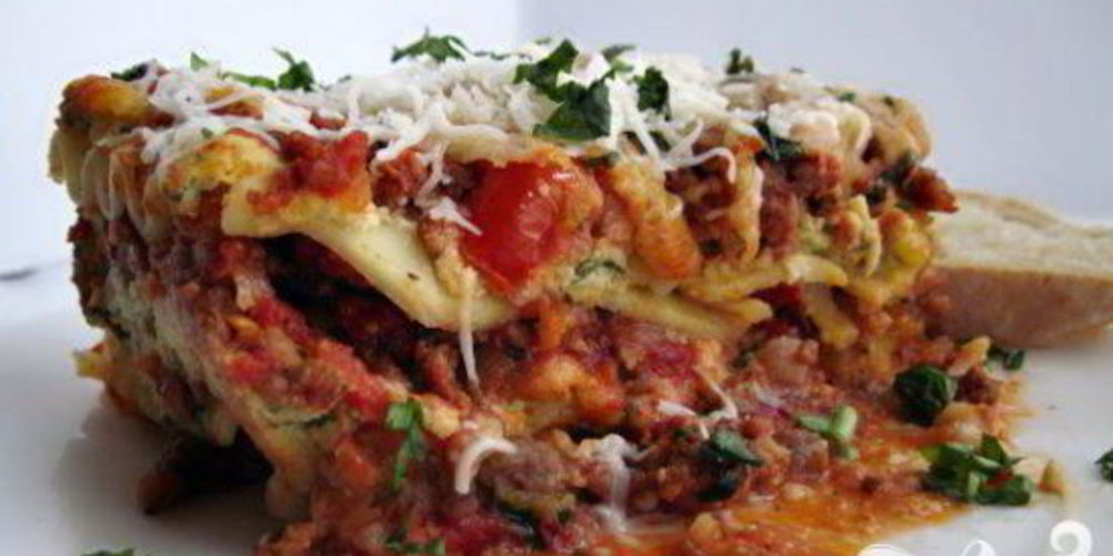 Как приготовить лазанья три сыра