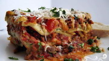 Рецепт Лазаний Три сыра