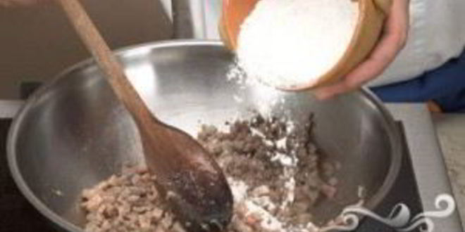 Рецепт лазаний vincisgrassi alla marchigiana