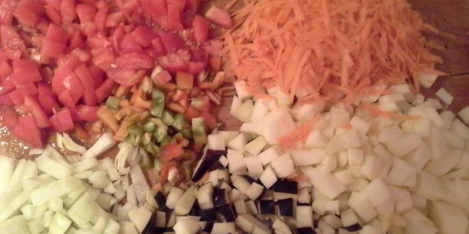 Рецепт овощной лазанья по-итальянски