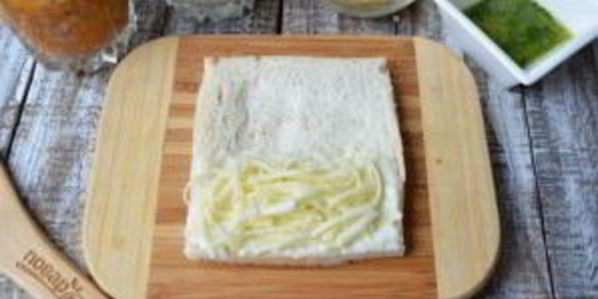 Рецепт рулета лазанья в чесночном хлебе