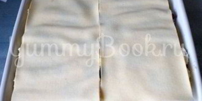 Рецепт сладкой лазанья с творогом