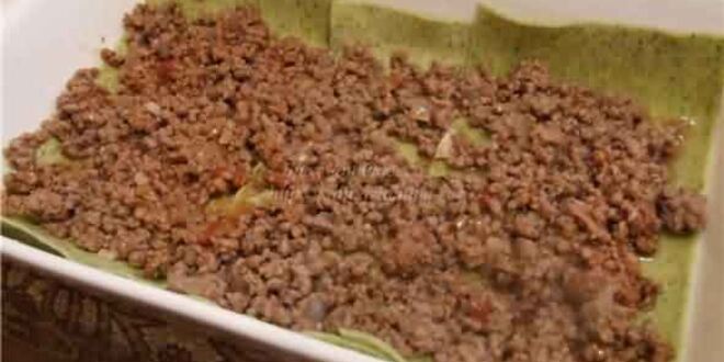 Рецепт сытной лазанья