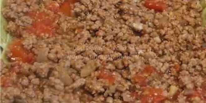 Рецепт сытной лазанья