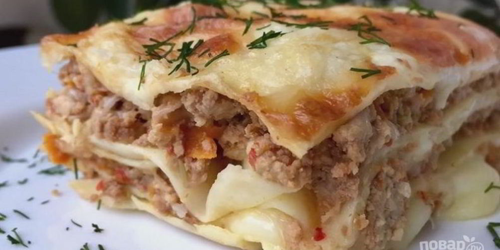 Как приготовить вкусную домашнюю лазанья