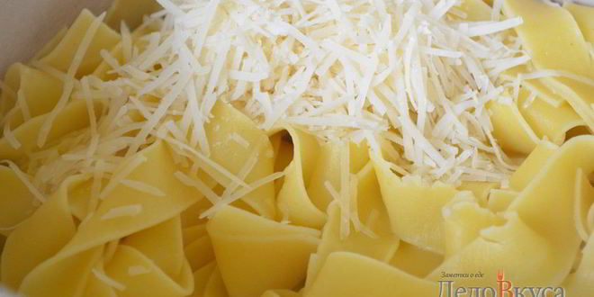 Рецепт белой пасты — итальянских макарон