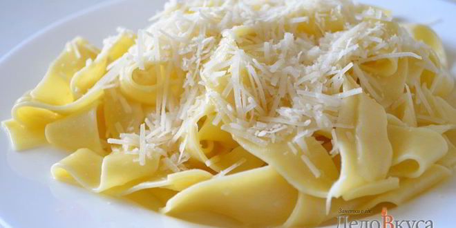 Рецепт белой пасты — итальянских макарон