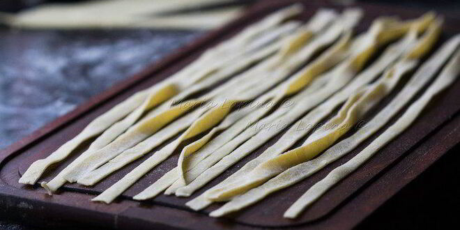 Рецепт домашней пасты