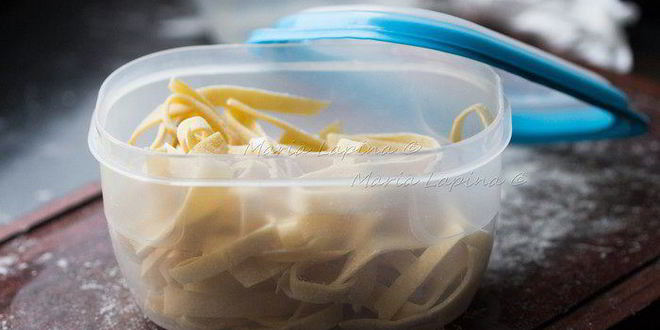 Рецепт домашней пасты