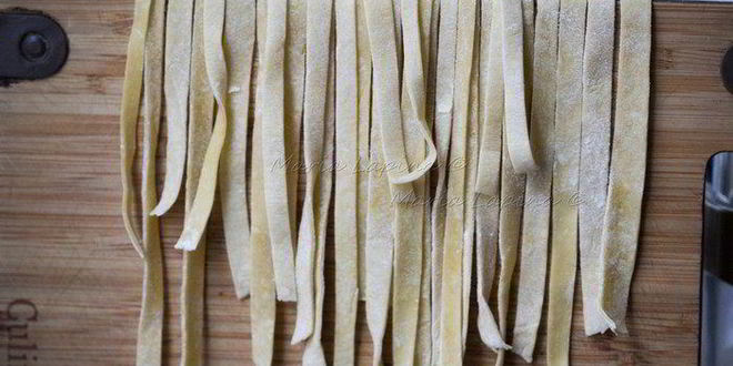 Рецепт домашней пасты