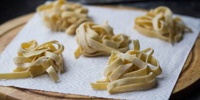 Рецепт домашней пасты