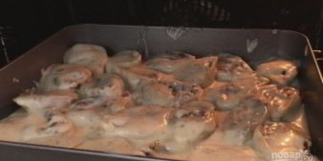 Рецепт фаршированных макарон ракушки под соусом бешамель