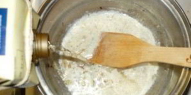 Рецепт фаршированных ракушек под сливочным соусом