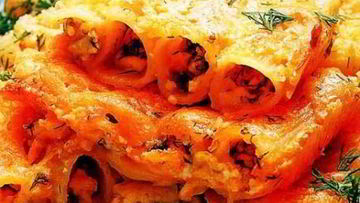 Рецепт Каннеллонь с творогом и брынзой