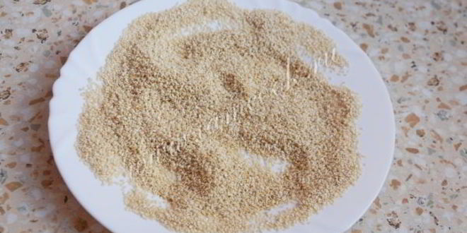 Рецепт кунжутной пасты тахина