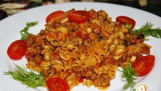 Рецепт Макарон по-флотски