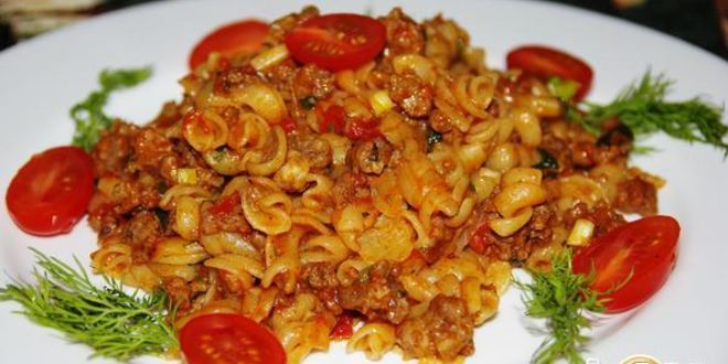 Рецепт макарон по-флотски