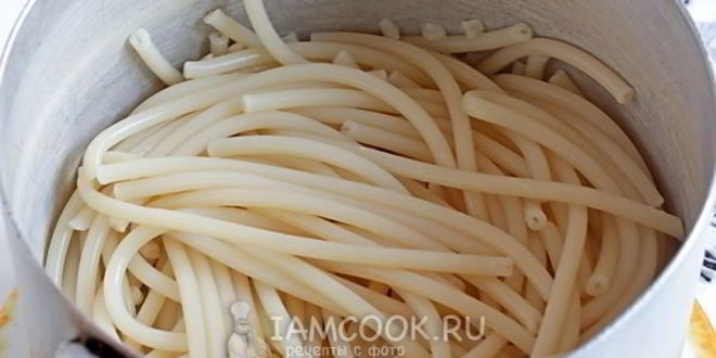 Рецепт макарон с куриным филе и овощами