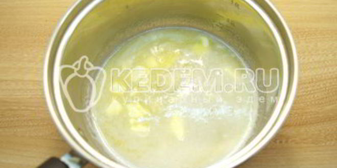 Рецепт макарон в сырном соусе