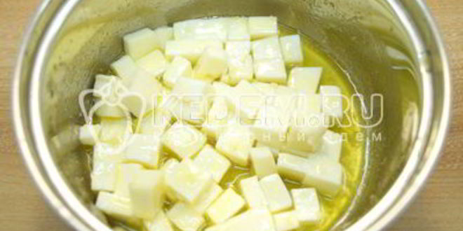 Рецепт макарон в сырном соусе