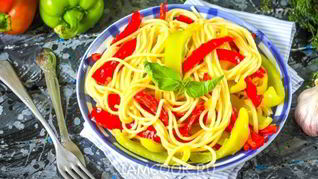 Рецепт Пасты с болгарским перцем