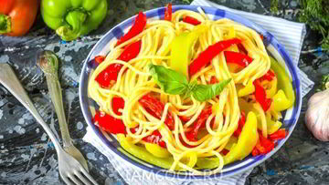Рецепт Пасты с болгарским перцем