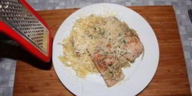 Рецепт пасты с горбушей