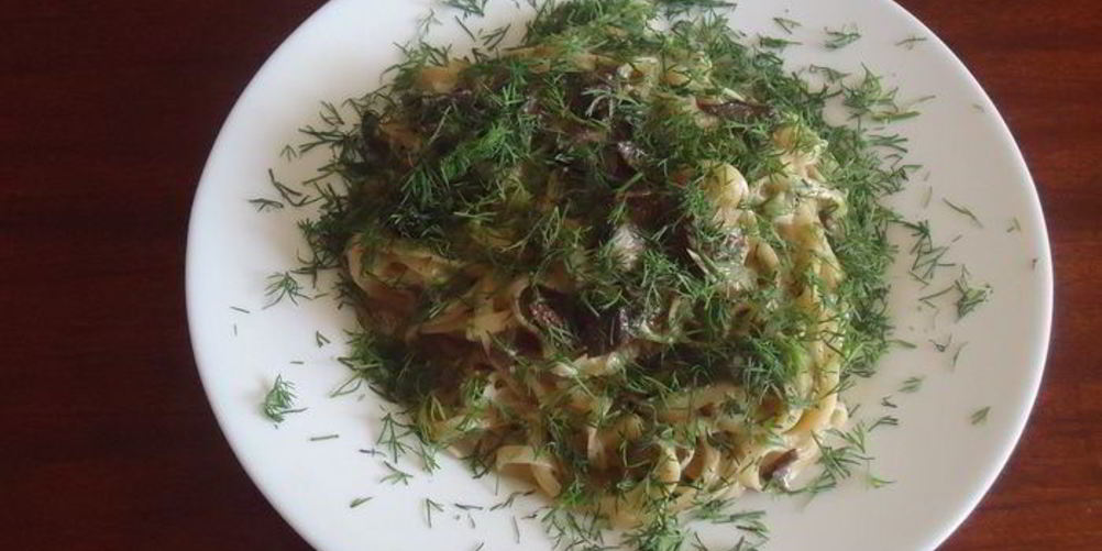 Как приготовить пасту с грибами