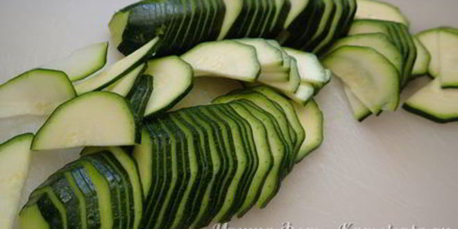 Рецепт пасты с креветками и цукини