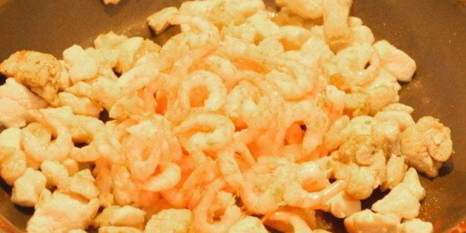 Рецепт пасты с креветками в сливочном соусе