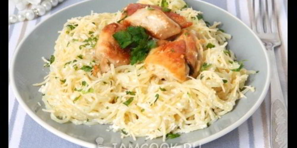 Как приготовить пасту с куриным филе и сливочным соусом